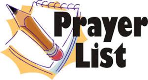 Prayer List