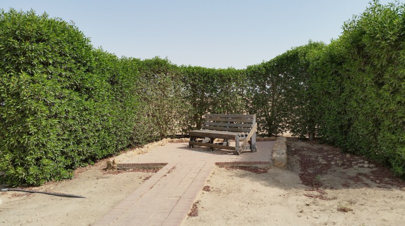 Sitting here a challenge in the heat of the day, but romantic as the sun sets/